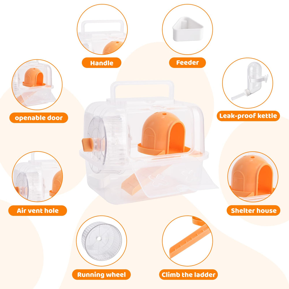 Nicerice durable PP material cage provides bite resistance for long-lasting use.
