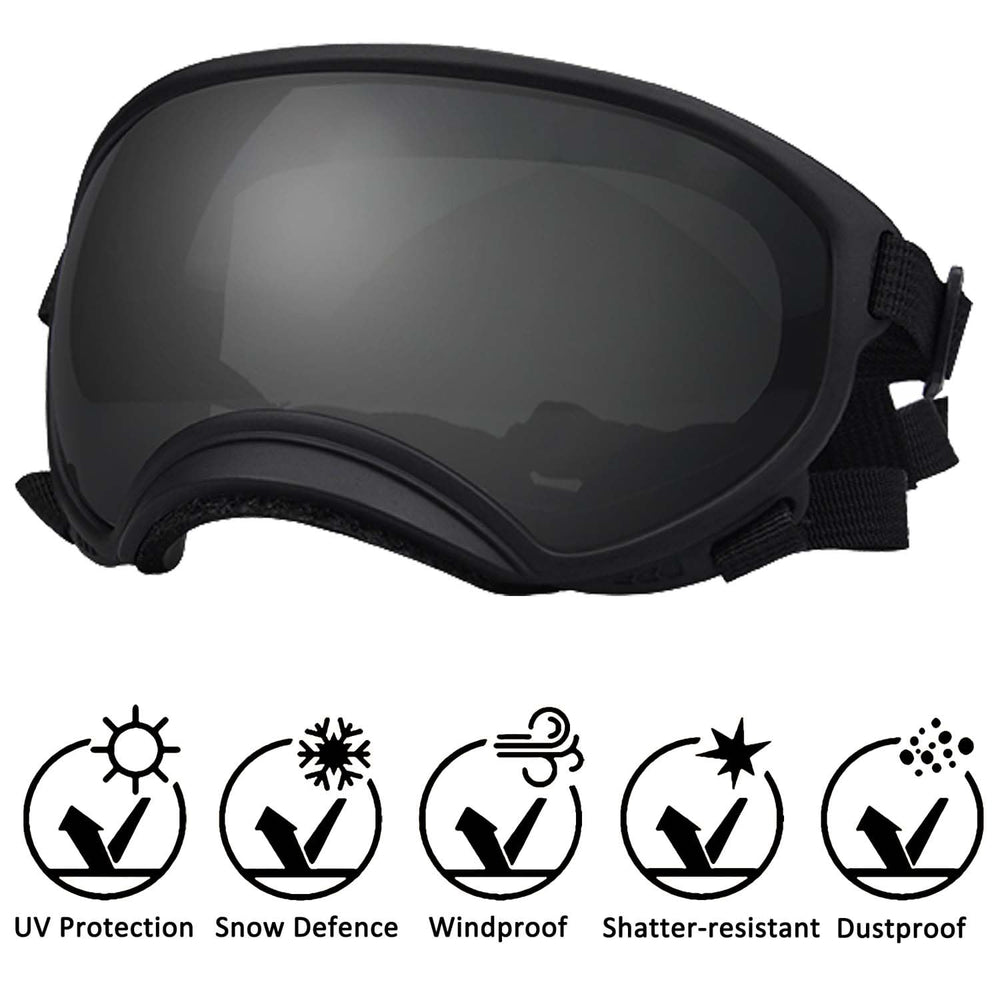 NICERINC PET dog eyewear with adjustable strap secures a comfortable fit
