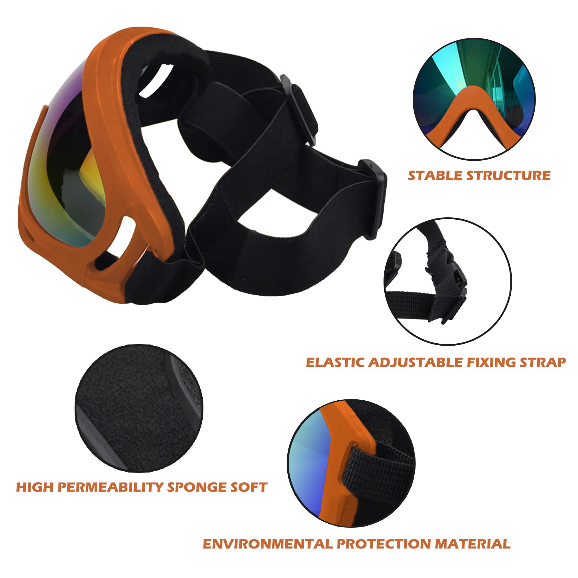 NICERINC PET UV-protection lenses shield eyes during outdoor activities.