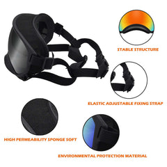 NICERINC PET windproof sunglasses shield eyes during windy car rides