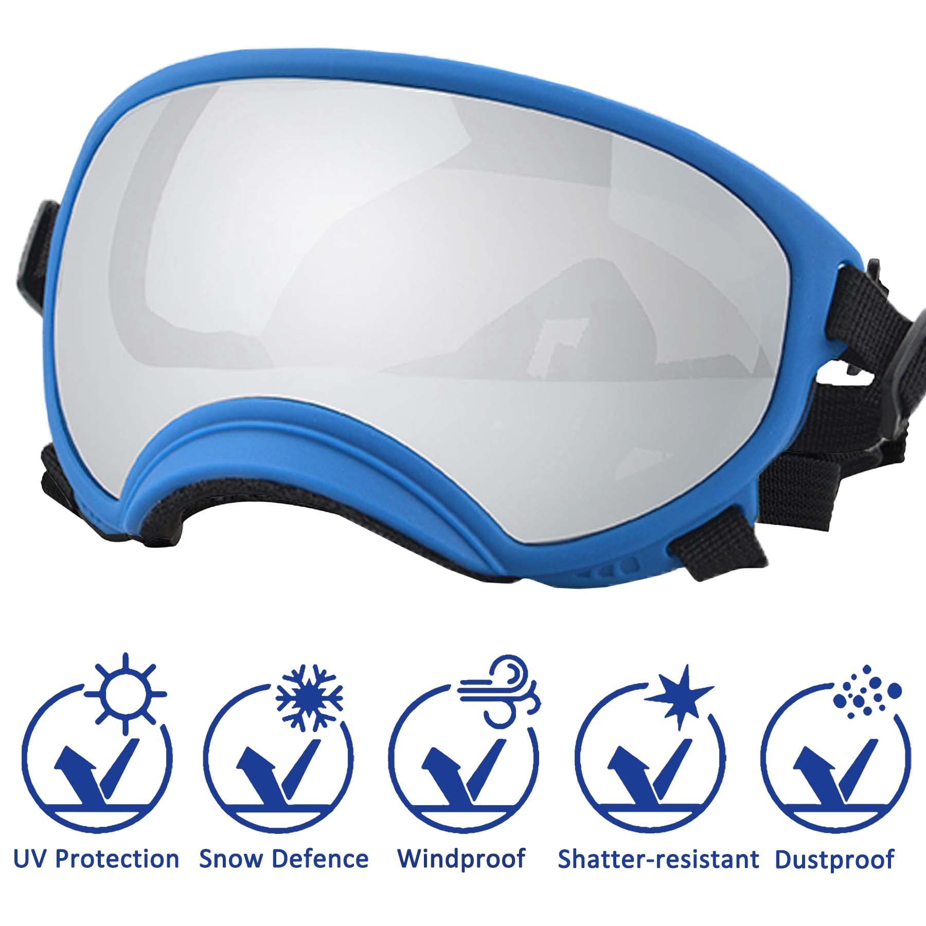 NICERINC PET Winproof adjustable-strap demonstrates secure, customizable fit