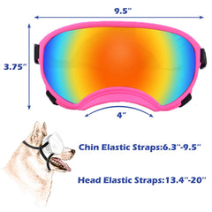 Nicerinc Pet Winproof sunglasses provide UV protection when dogs ride with windows down.