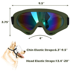 NICERINC PET glasses highlight soft foam padding for comfortable all-day wear.