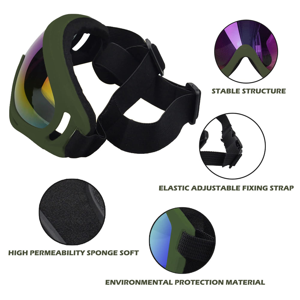 NICERINC PET UV protection lens blocks glare for outdoor adventures.
