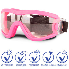 NICERINC PET lentes de PC con protección UV para ojos del perro.