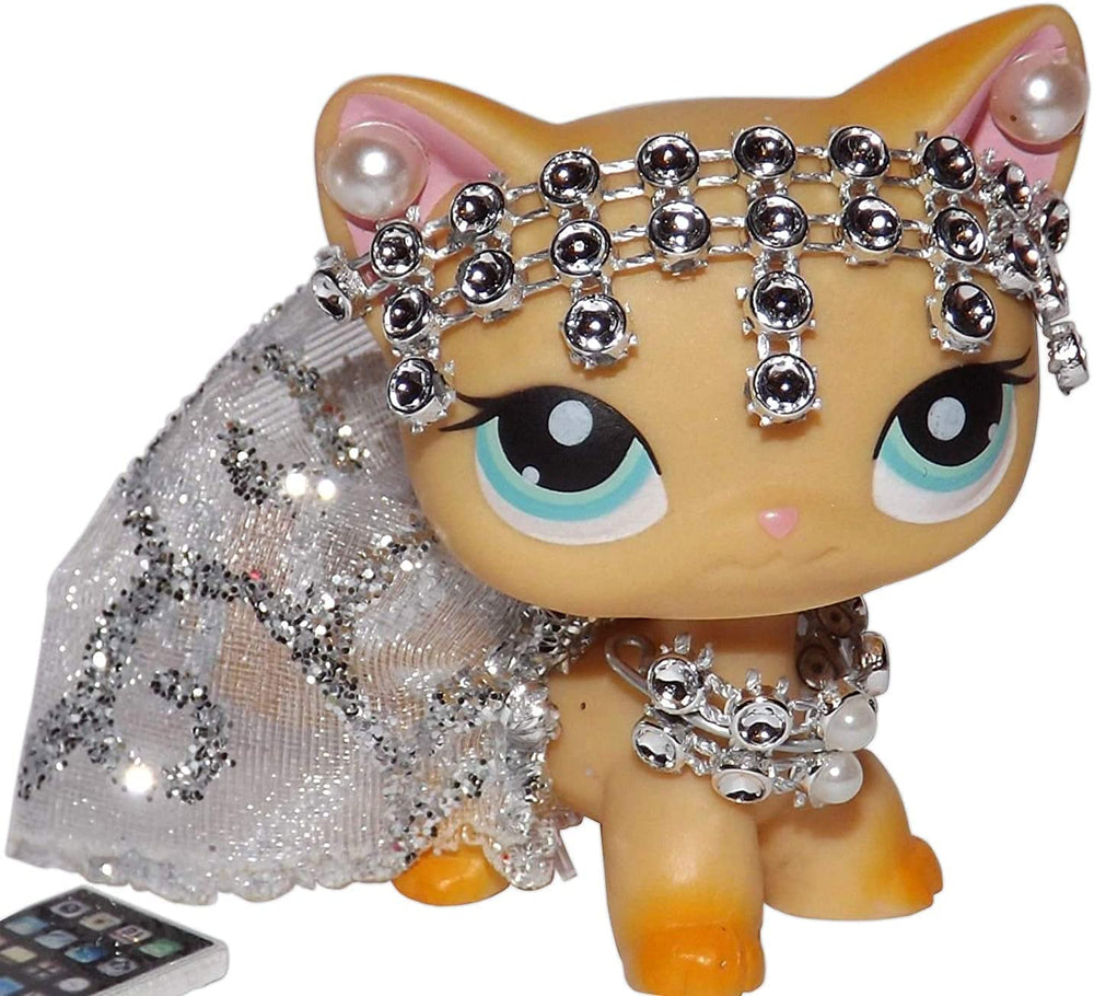 NickHouse Silver Princess display set shown; cat not included, decorative display option