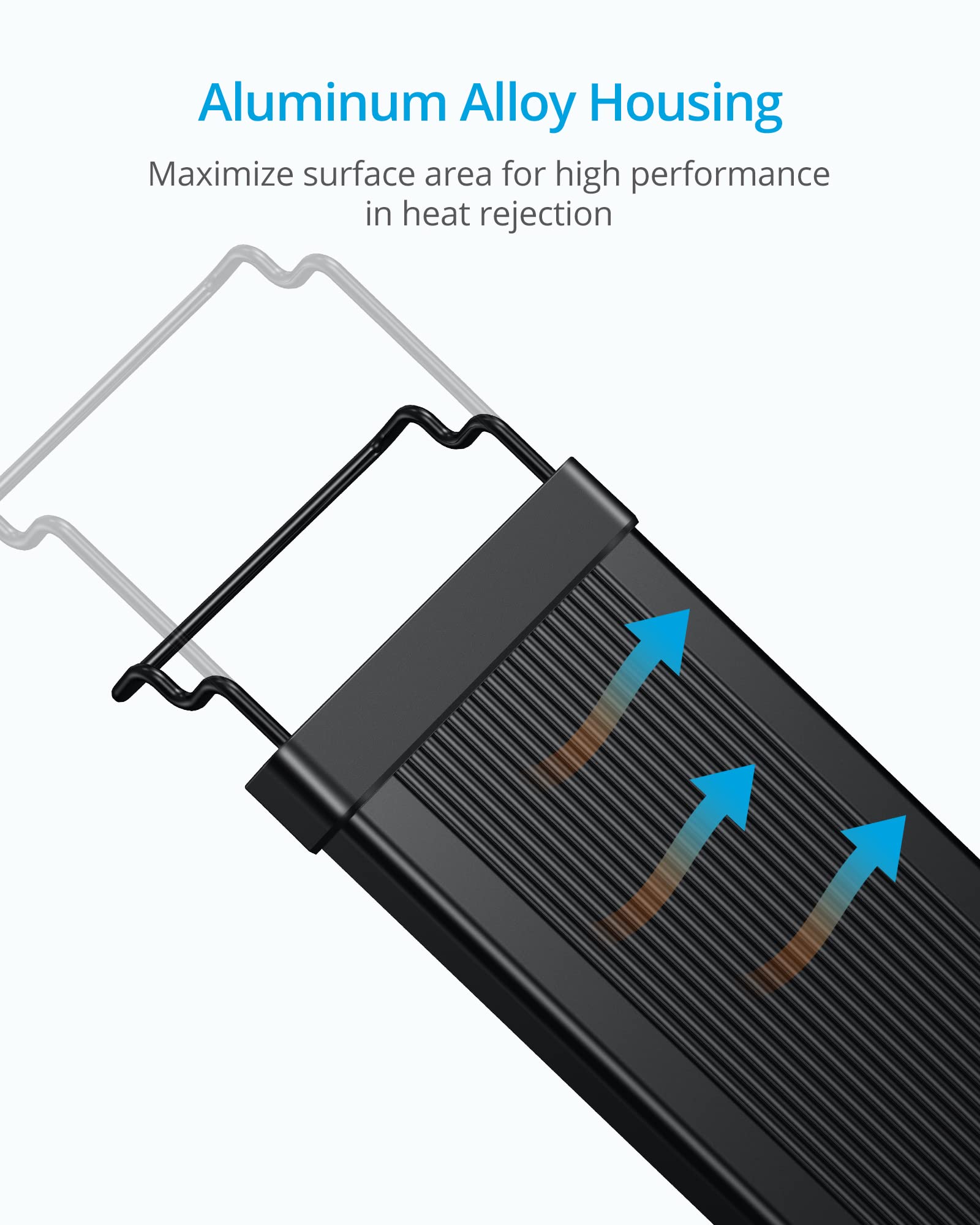 NICREW ClassicLED Gen 2 day-night cycle provides natural transitions in your tank.