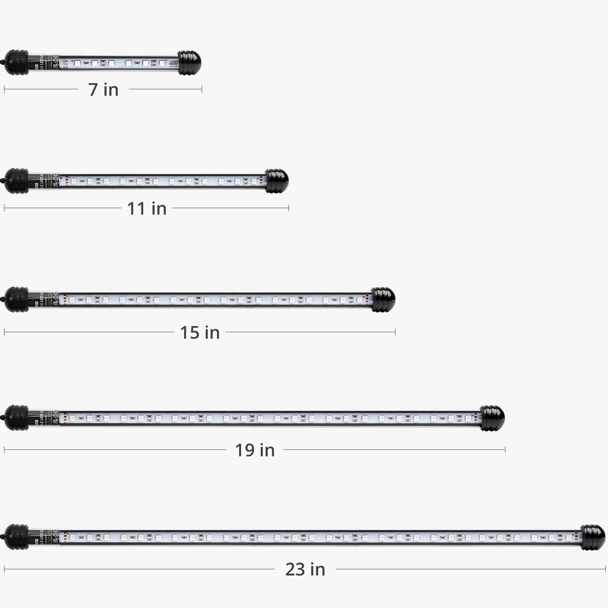 NICREW LED Aquarium Light suction cups ensure secure mounting for reliable setup