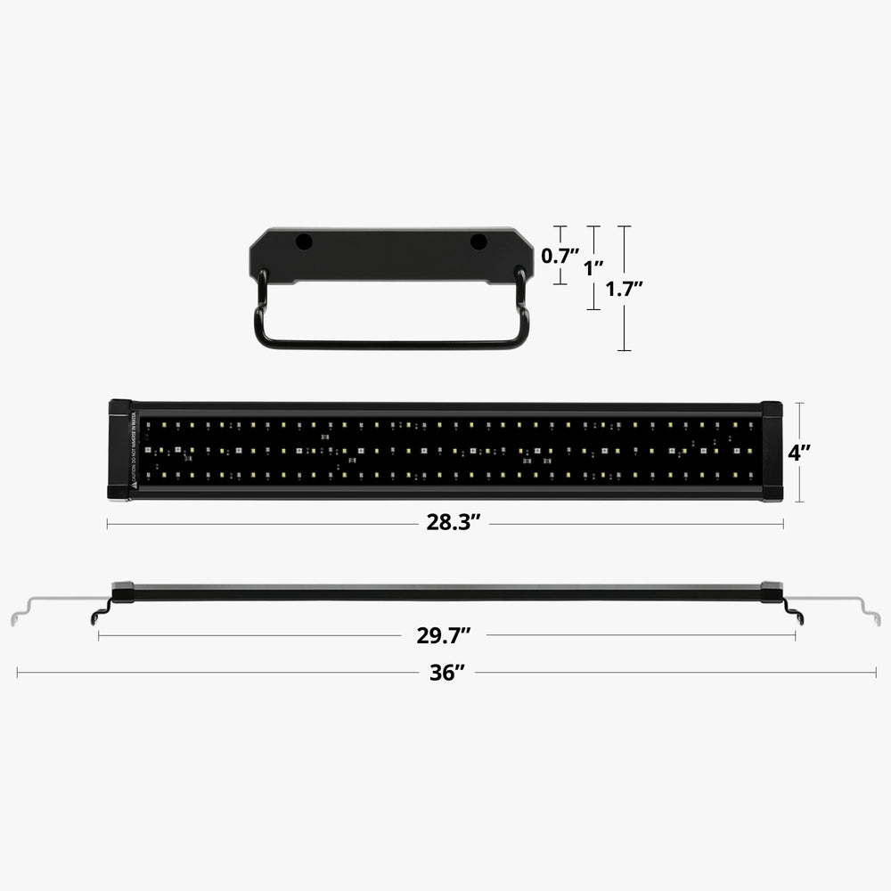 NICREW reef-friendly LED supports LPS and soft corals with balanced spectrum.