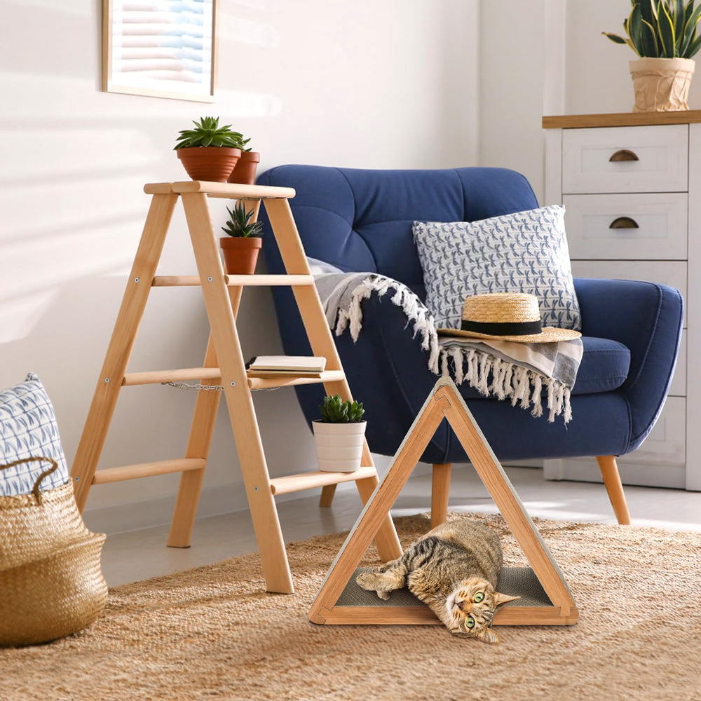 Nicunom recyclable cardboard scratcher material provides an eco-friendly daily option