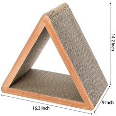 Nicunom triangle scratching board assembled with multiple angles for stimulation