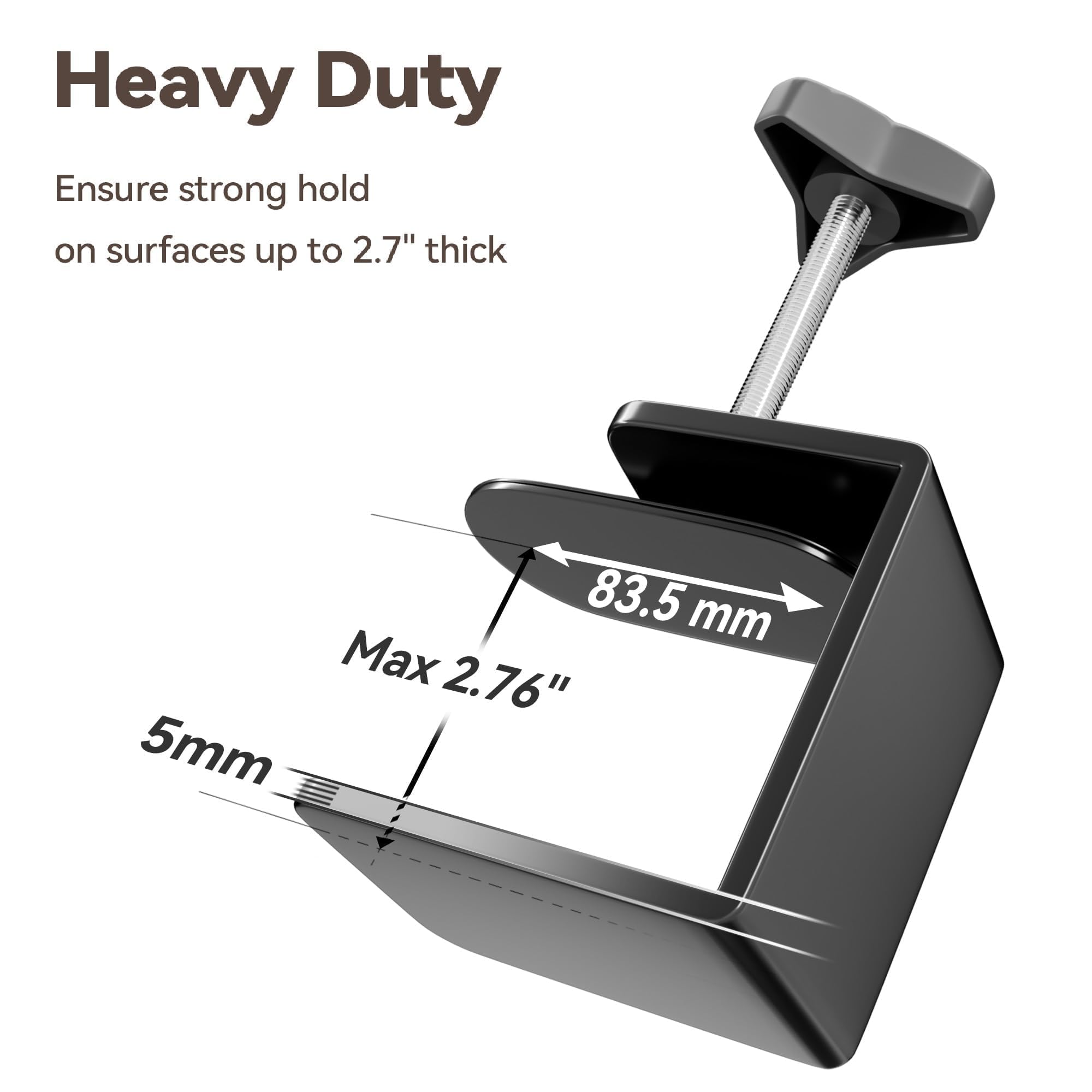 Niffgaff-pet-grooming-arm-adjustment-range illustrates width 27–39 inches for versatility.