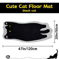 NIGOWAYS Cat Mat non-slip backing helps prevent slips on entryways.