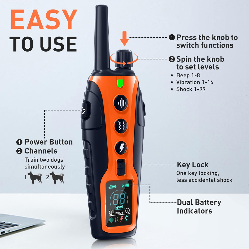 Nikketta IP67 waterproof collar suitable for rain and water play