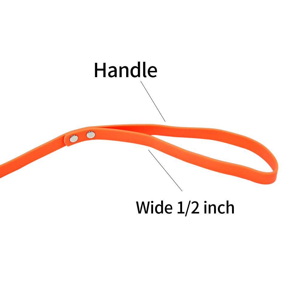 NIMBLE long dog leash stretched to 50 feet during hiking training