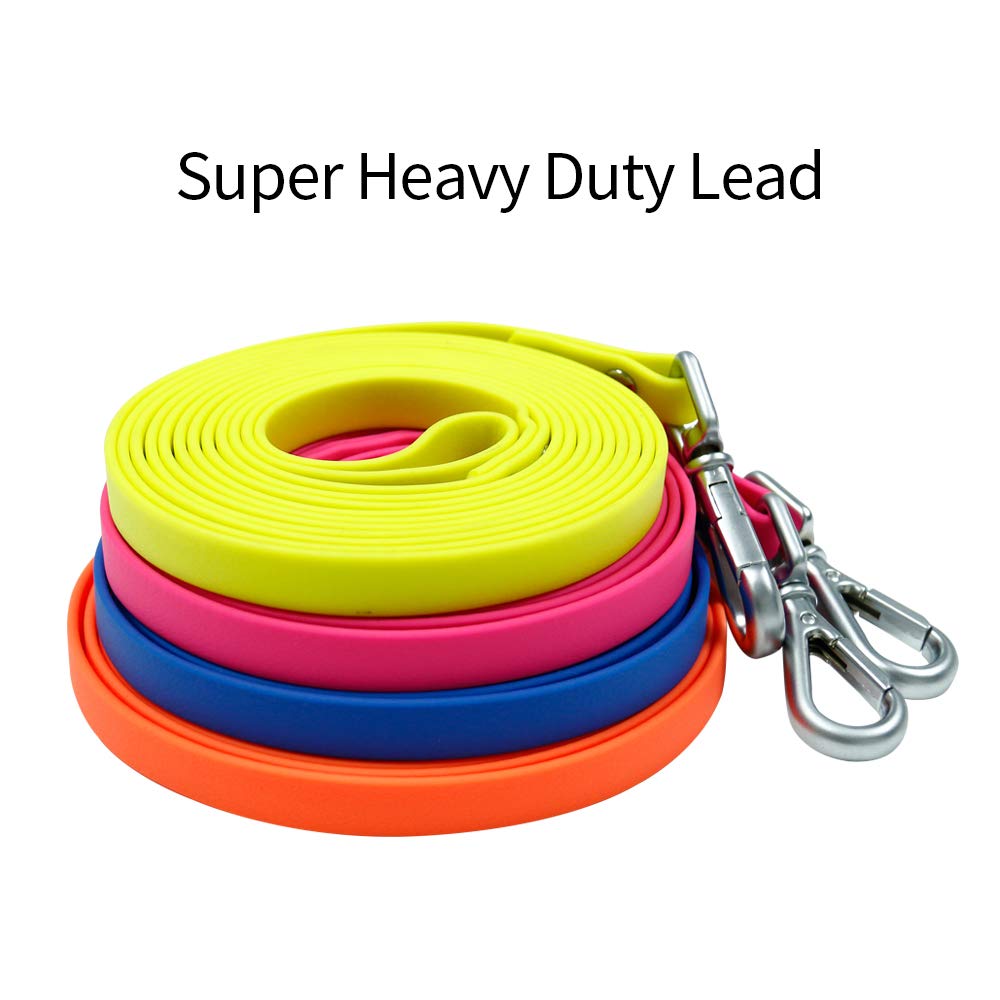 NIMBLE long dog leash purple option for easy park identification