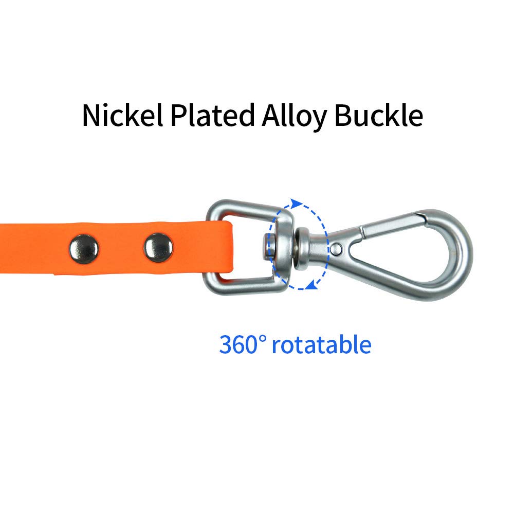 NIMBLE long dog leash bright yellow increases visibility during outdoor adventures