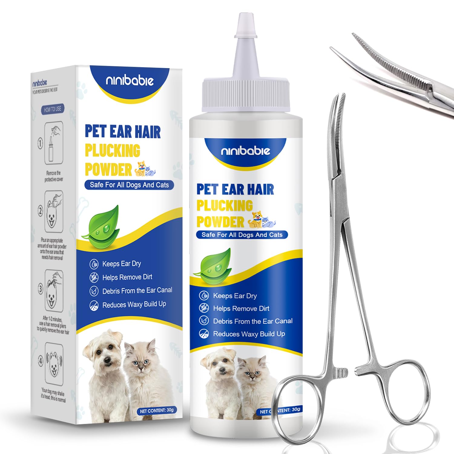 Ninibabie upgraded ear powder with silicone for finer texture and drier ear canals.