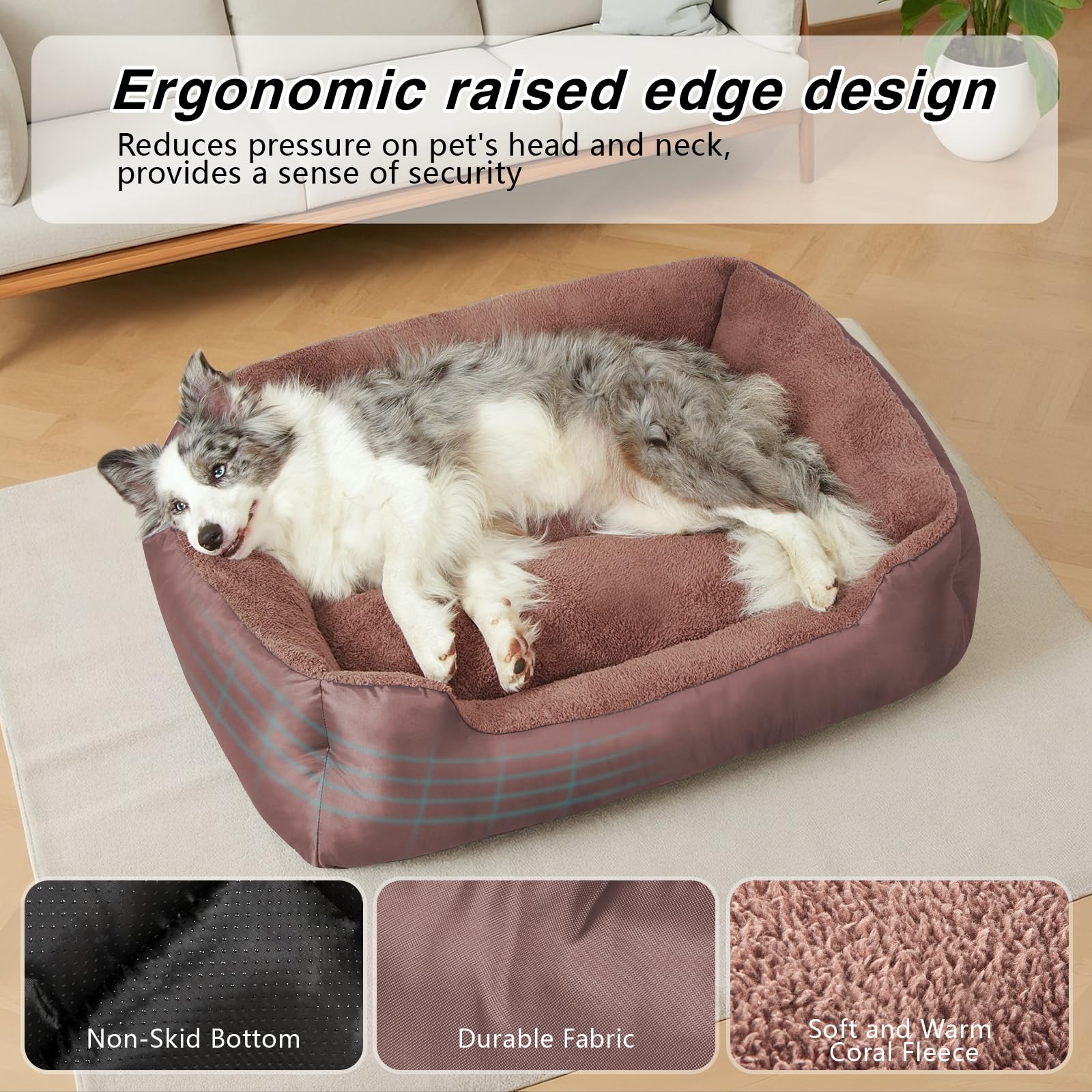 NIRDOG machine-washable bed design enables simple cleaning after outdoor adventures