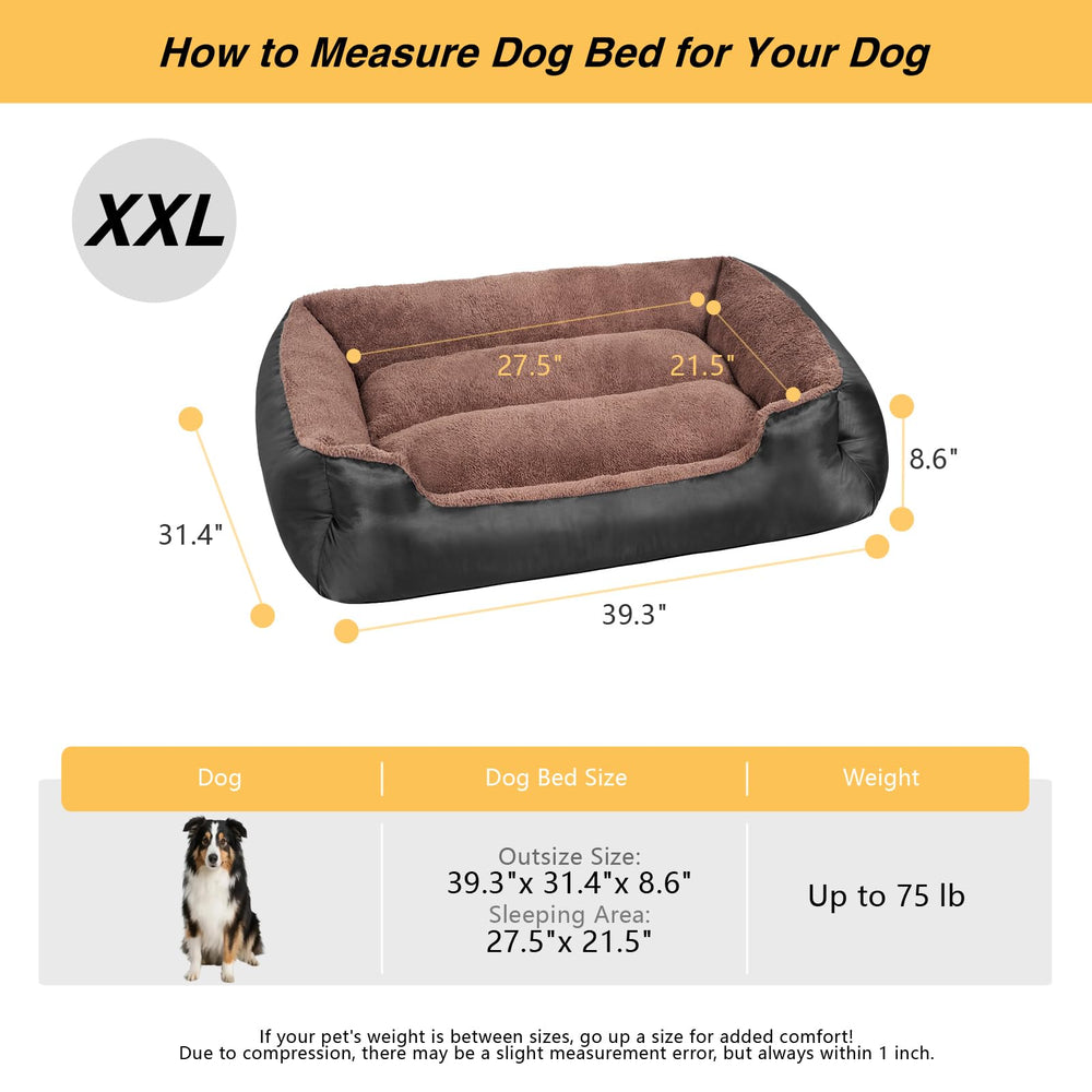 NIRDOG large dog bed side pillow detail highlights neck and head support.