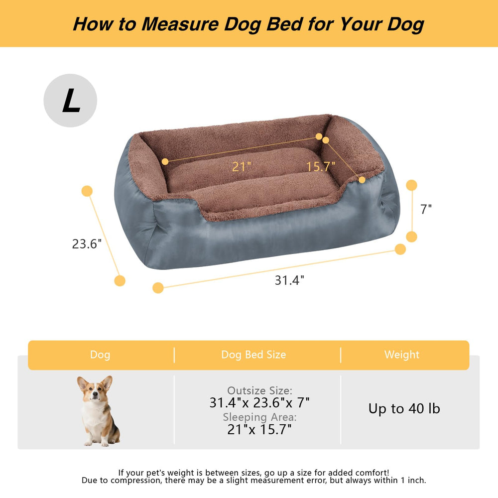 NIRDOG bed with raised edges closeup provides neck support during rest