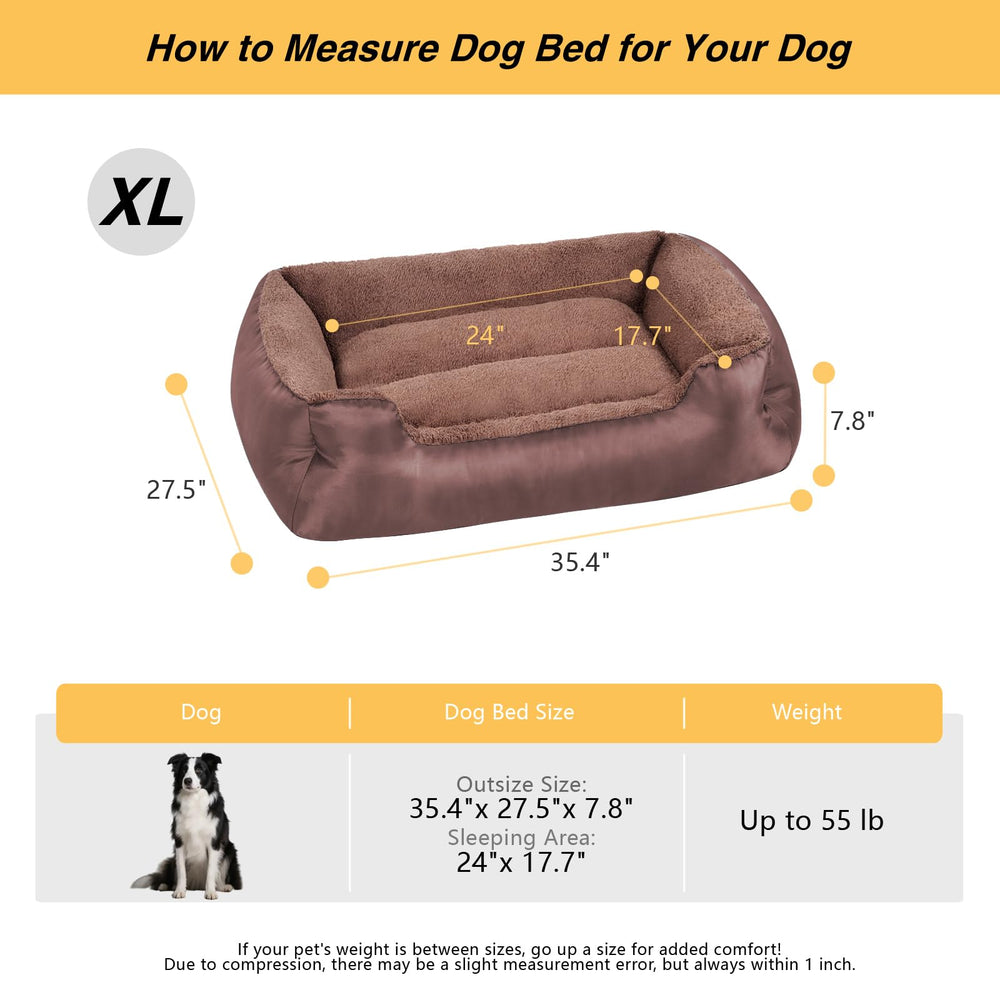 NIRDOG XL dog bed side pillow closeup showing reinforced head support