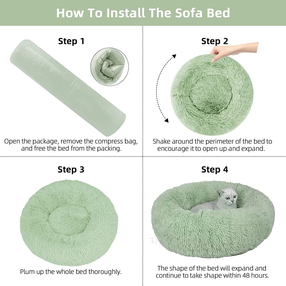 Nisrada 20-inch bed fits kittens up to 10 lbs