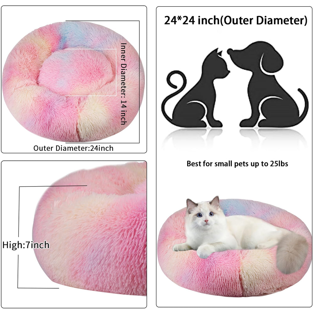 Nisrada 24-inch bed ideal for kittens and puppies up to 20 lbs
