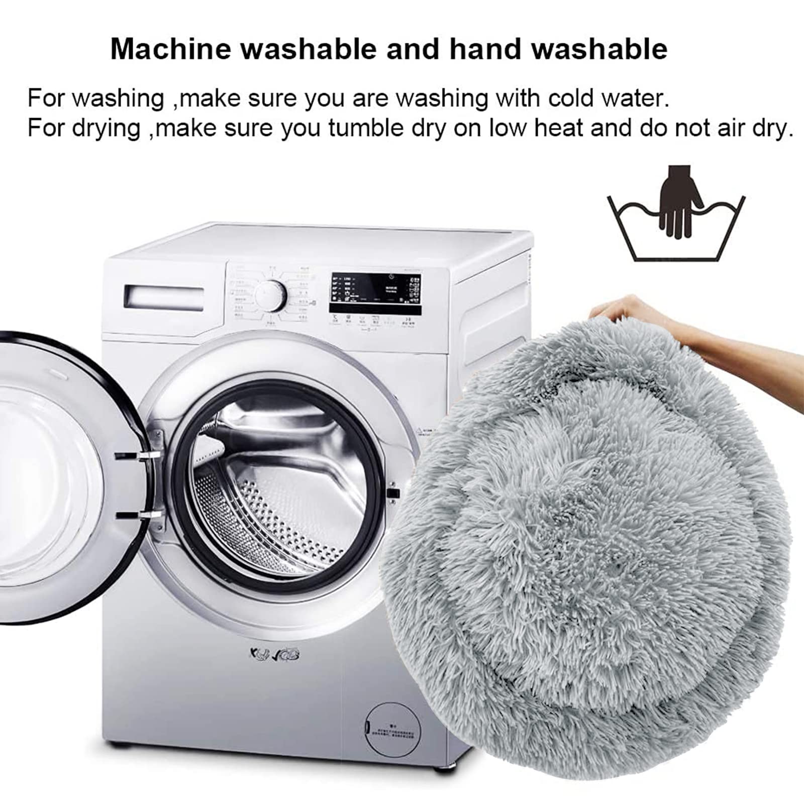 Nisrada bed PP cotton filling delivering plush warmth for pets.