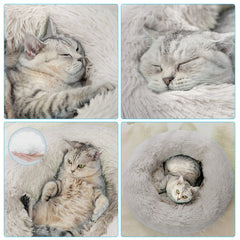 Nisrada cat bed-easy-cleaning facilitates simple care after playful sessions.