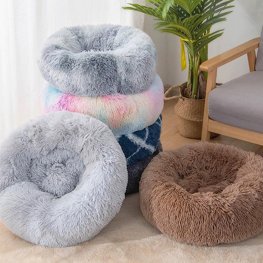 Nisrada dog bed 27-inch fits small to mid-size dogs.