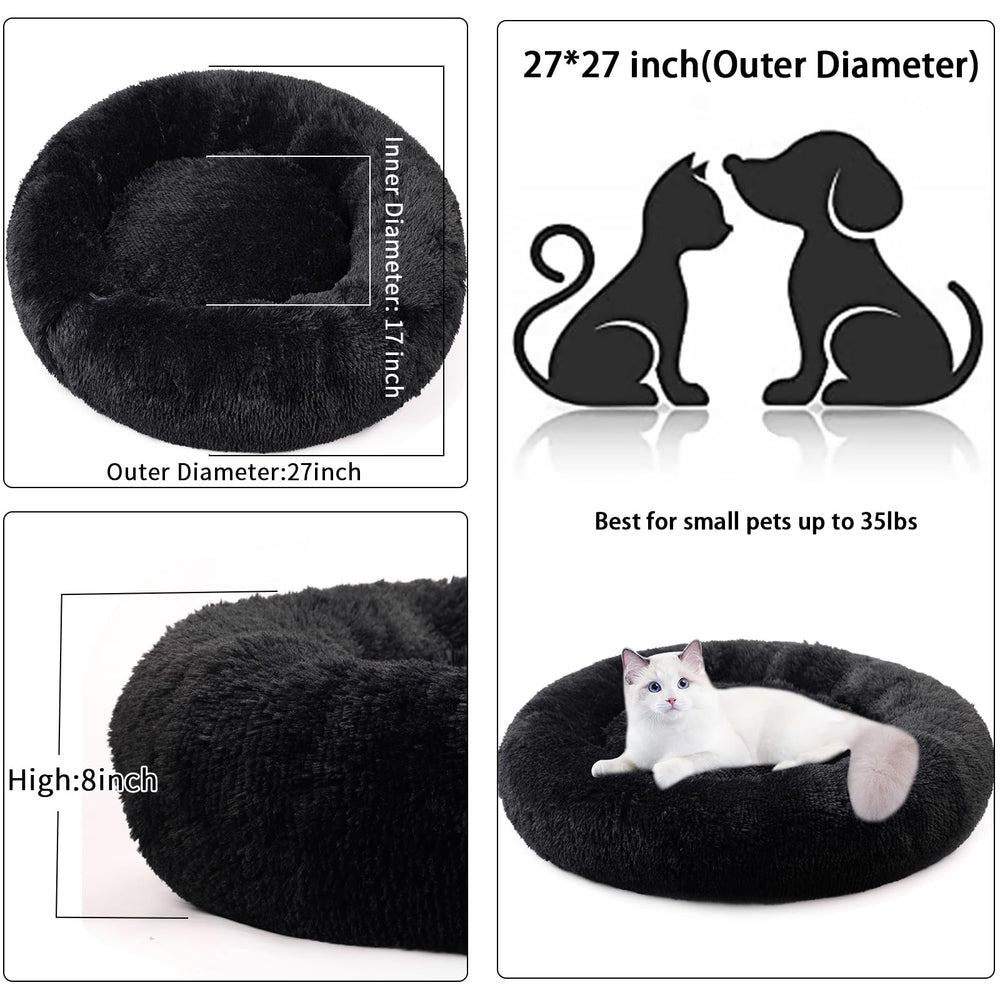 Nisrada dog bed anti-slip bottom stays in place on floors