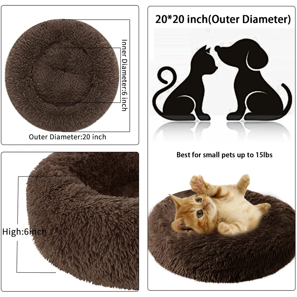 Nisrada dog bed slip-resistant bottom stays put on floors