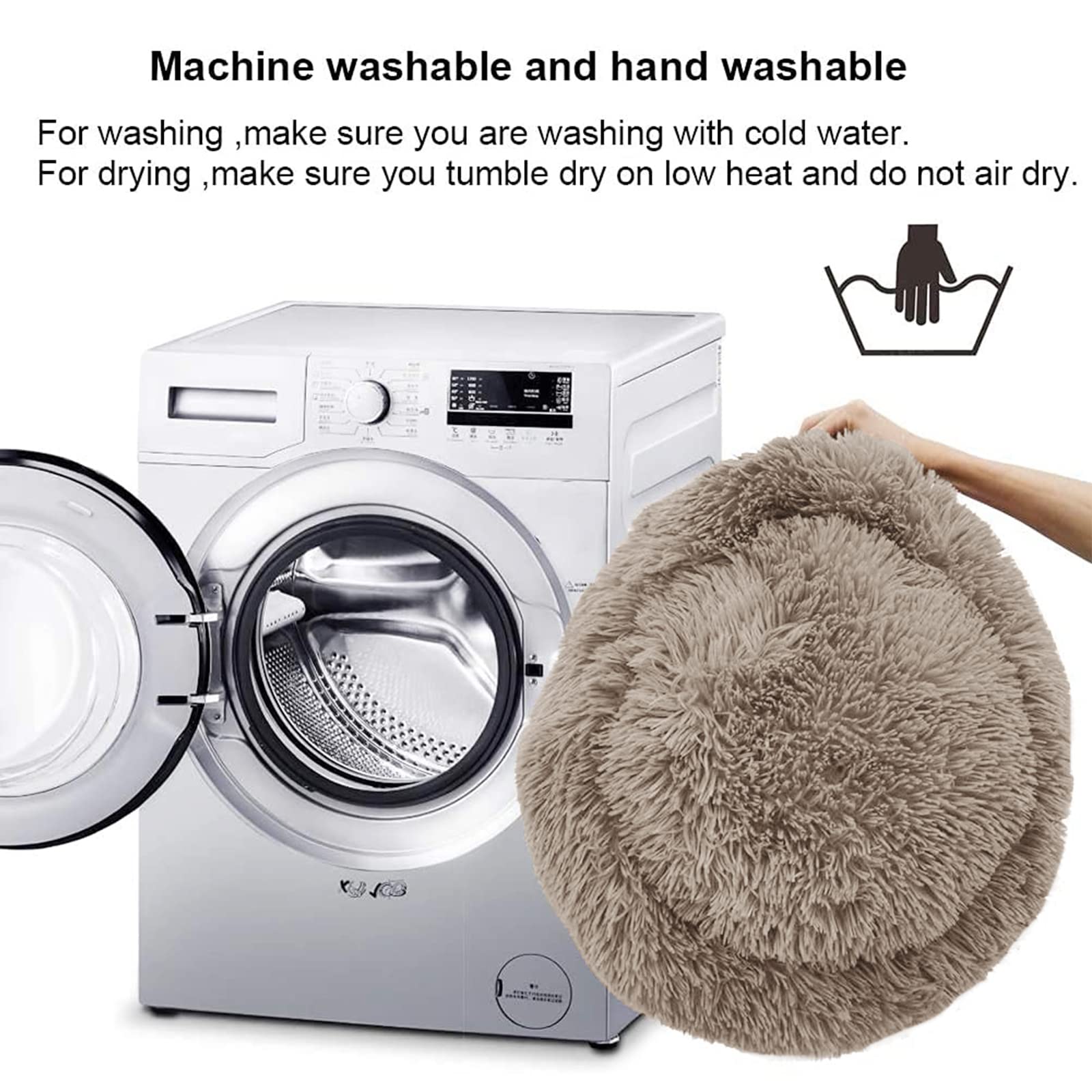 Nisrada PP cotton filling detail highlights plush cushioning for small pets.