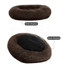 Nisrada dog bed anti-slip bottom keeps it in place on floors and seats