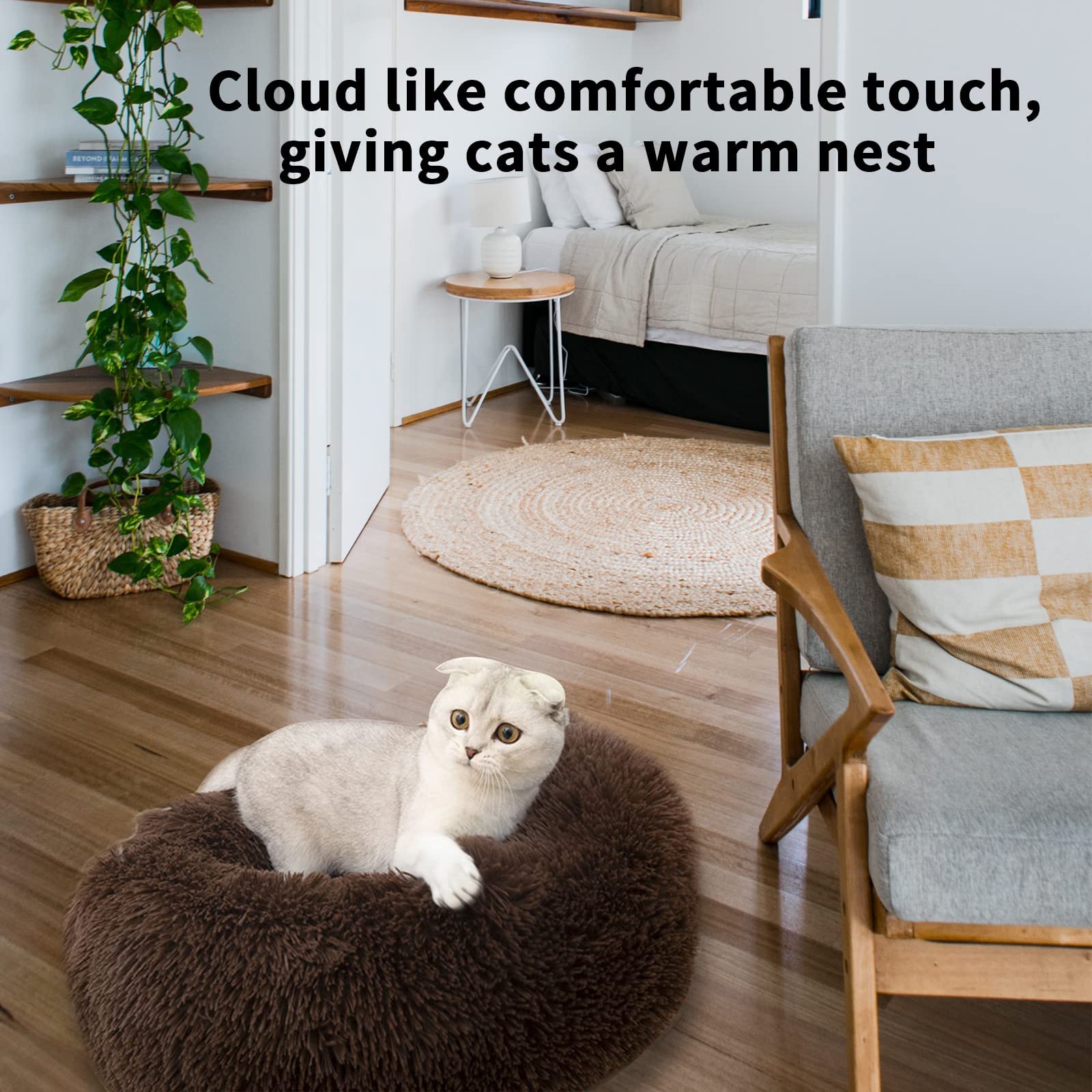 Nisrada 24inch bed size fits puppies and kittens comfortably