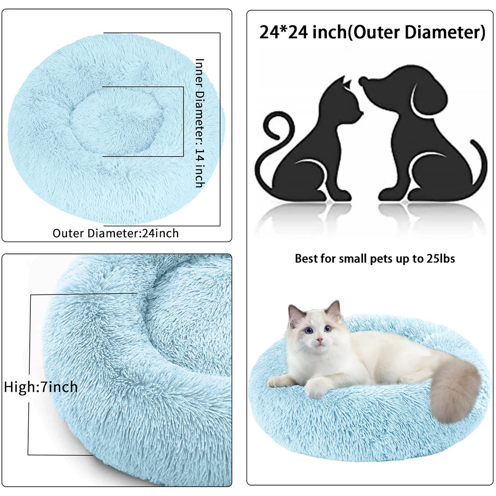 Nisrada 24-inch bed suits kittens and small puppies.