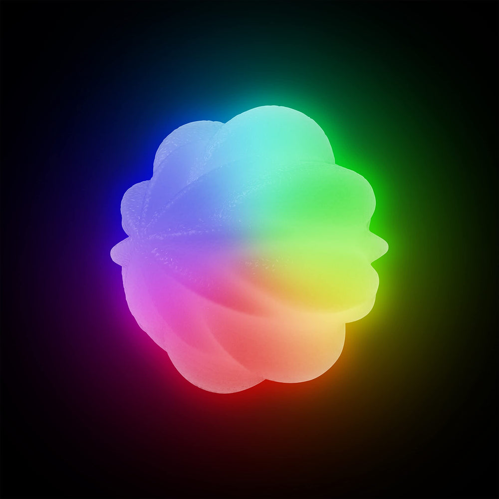 GlowStreak Wild LED Ball designed for night fetch and evening adventures