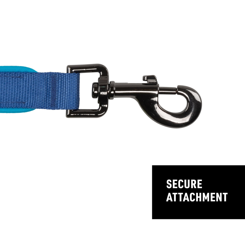 NiteDog water-resistant leash ready for everyday use in rain or puddles.
