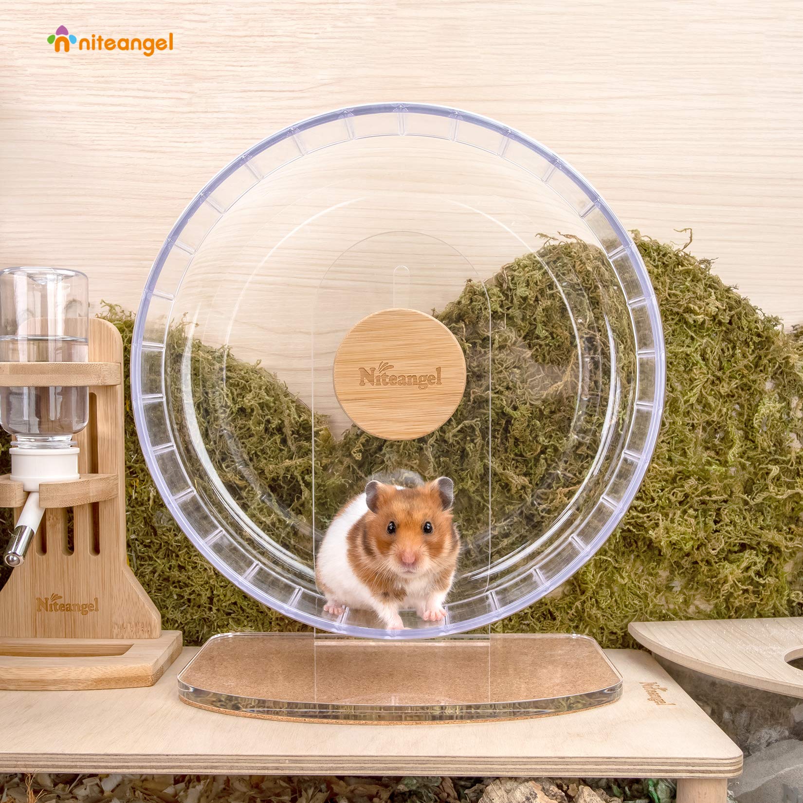 Niteangel adjustable height base fits various habitats