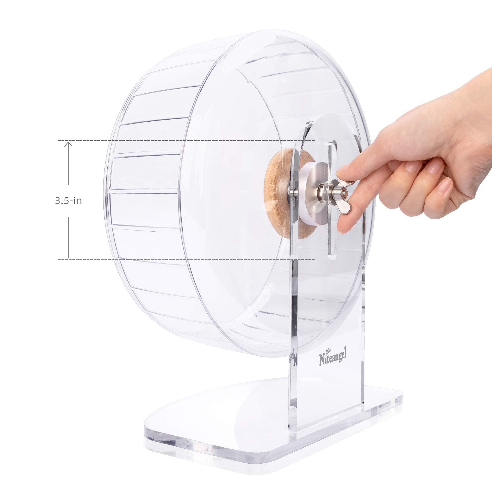 Niteangel durable ps plastic running drum withstands daily use