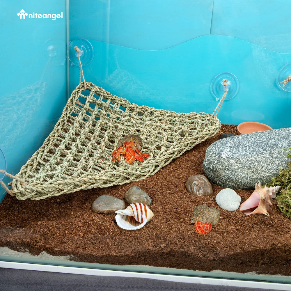 Niteangel Bearded Dragon Hammock easy-installation saves time during setup.
