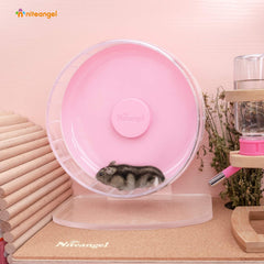 Niteangel hamster-wheel adjustable-stand height options for cages