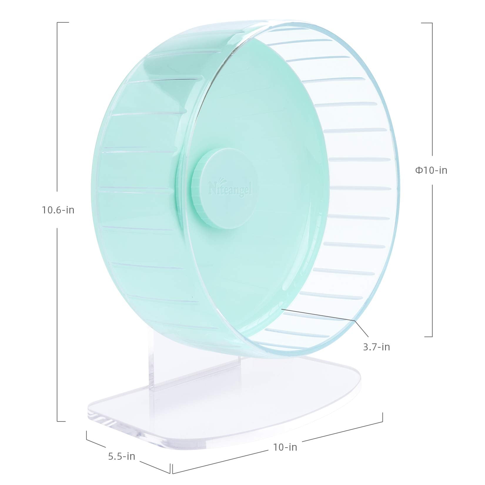 Niteangel silent-spinner-setup-diy-platform demonstrates easy setup on any surface.