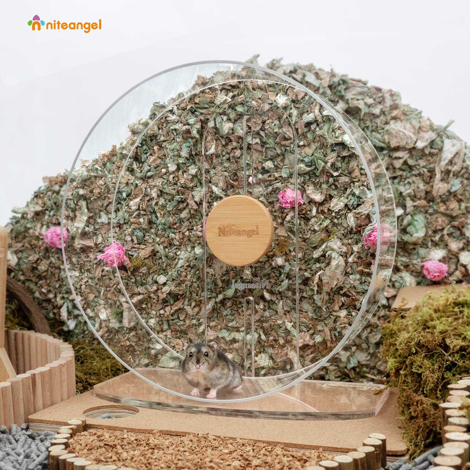 Niteangel Silent Wheel adjustable height suits bedding and species.