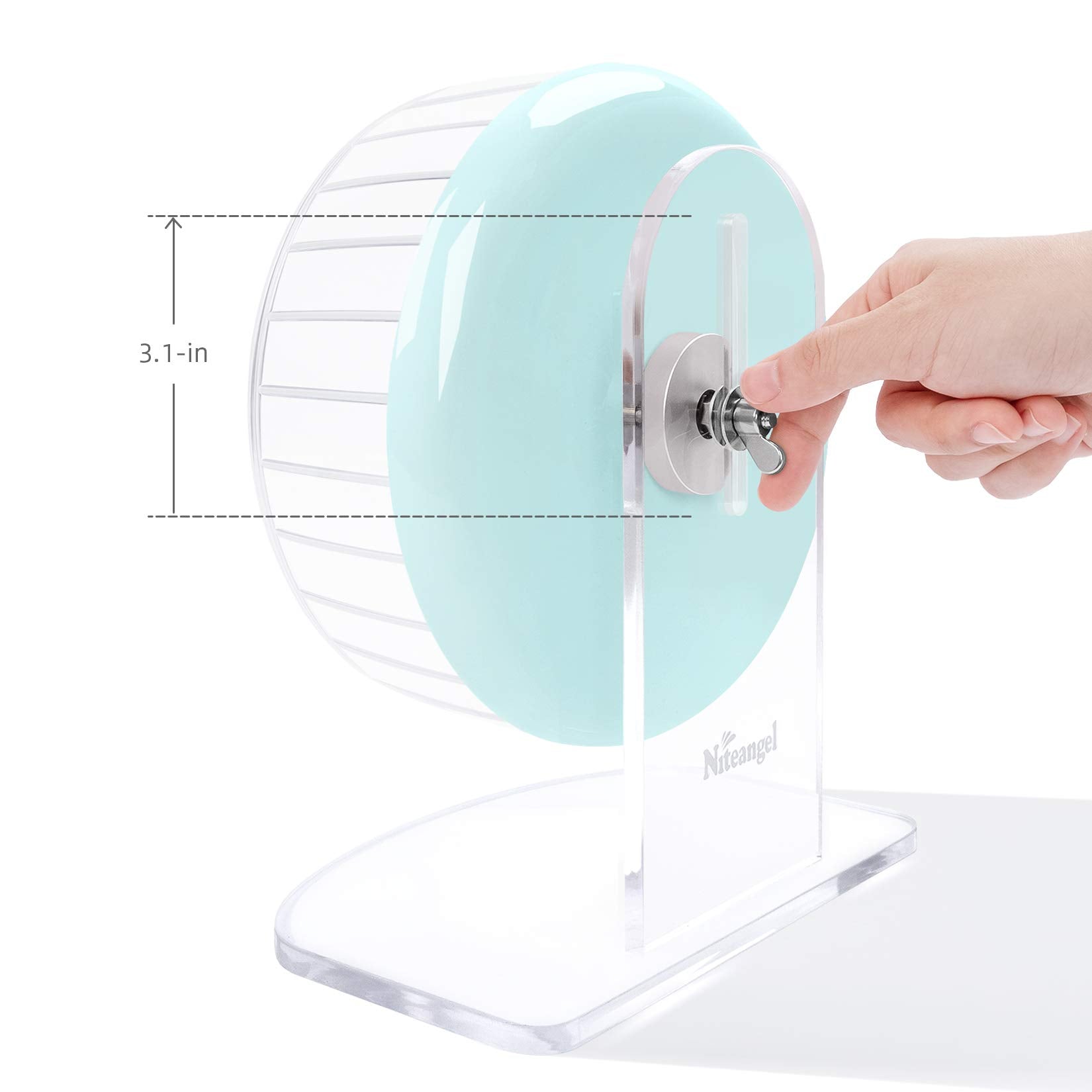 Niteangel solid-base-for-diy-cage ensures stable placement on any surface.