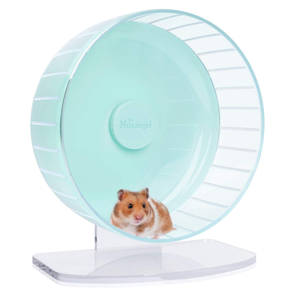 Niteangel super-silent hamster wheel 11-inch diameter for peaceful nighttime running