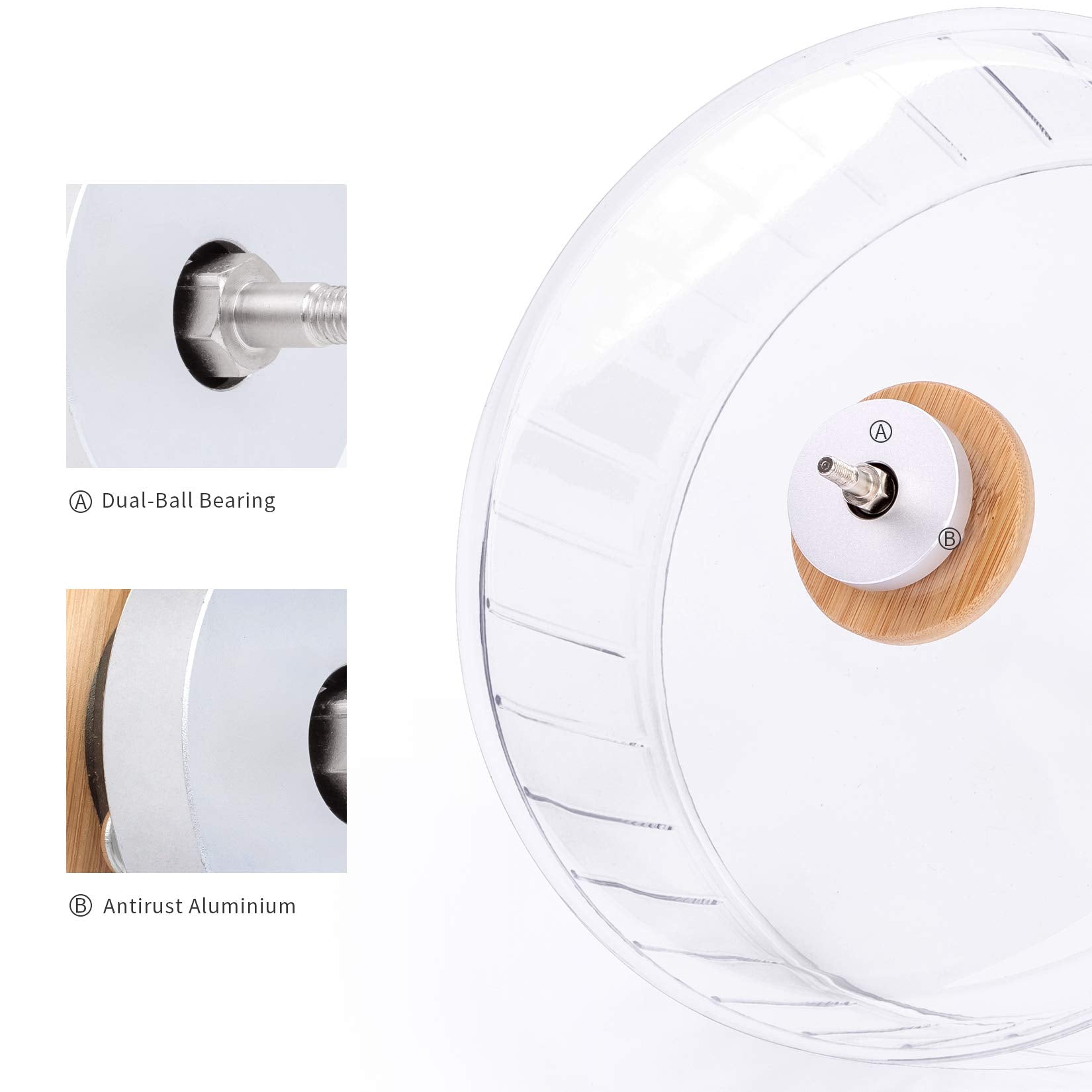 Niteangel wheel-decor image reveals cheerful habitat accents alongside the wheel.