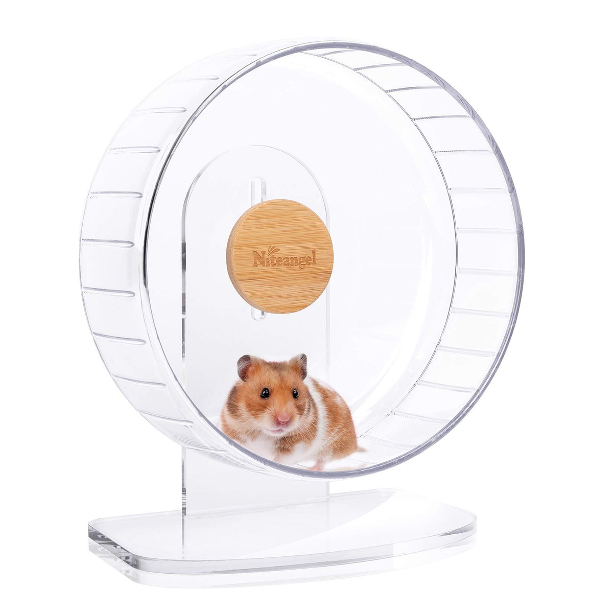 Niteangel Super-Silent Hamster Wheel quiet spinner for peaceful nights