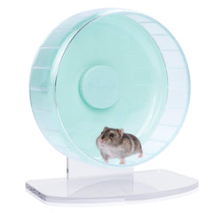 Niteangel super-silent hamster wheel quiet-spinner delivers peaceful nights while exercising.